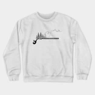 Forest Fire Crewneck Sweatshirt